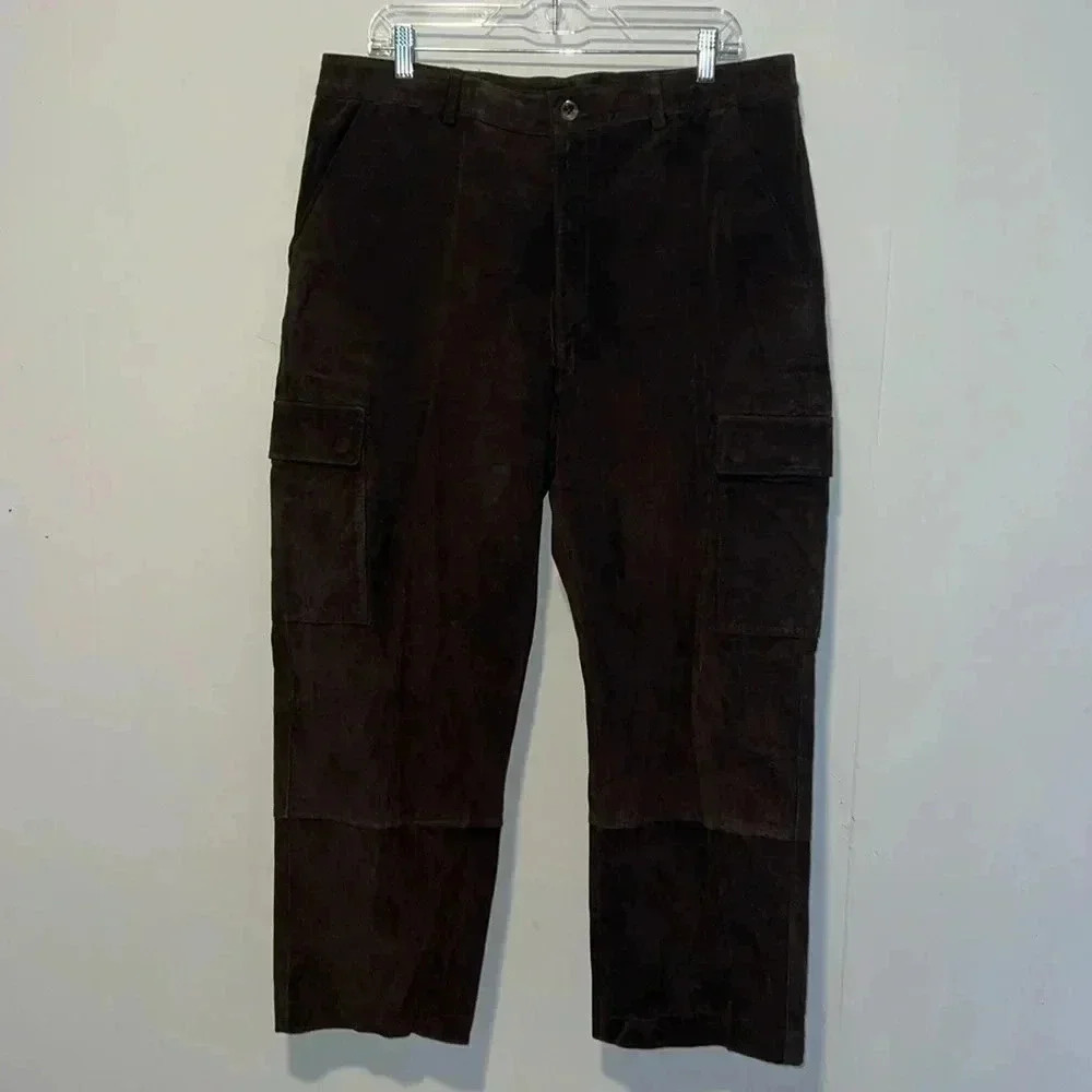 Mirage Brown Leather Pants J21